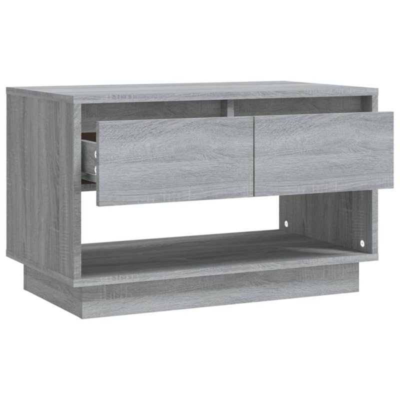 vidaXL TV skrinka sivý dub sonoma 70x41x44 cm drevotrieska