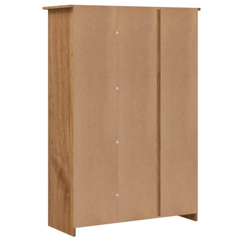 vidaXL 3-dverový šatník 118x50x171,5 cm borovicové drevo Panama Range