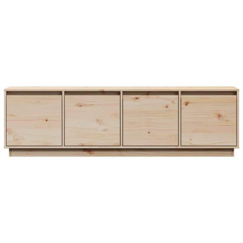 vidaXL TV skrinka 156x37x45 cm masívna borovica