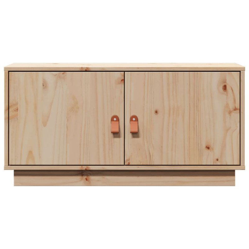 vidaXL TV skrinka 80x34x40 cm masívna borovica