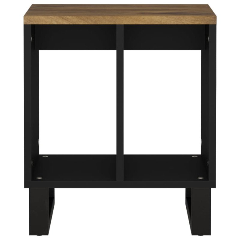 vidaXL Bočný stolík 40x31x46 cm masívny mangovník a spracované drevo