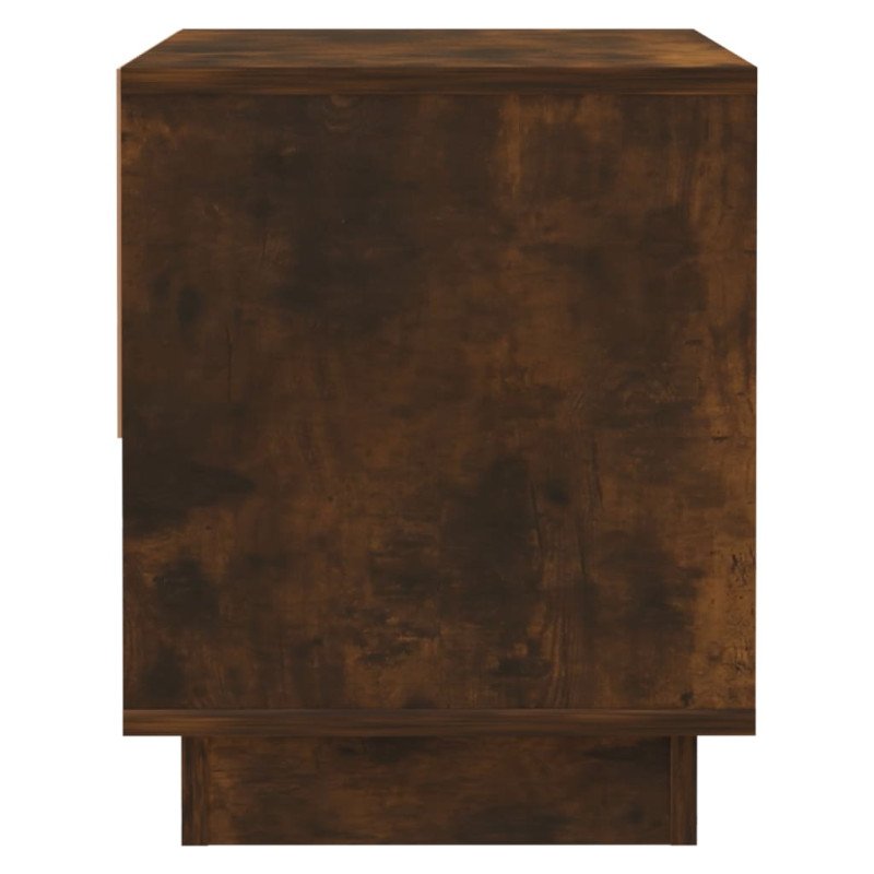 vidaXL Nočný stolík tmavý dub 45x34x44 cm drevotrieska