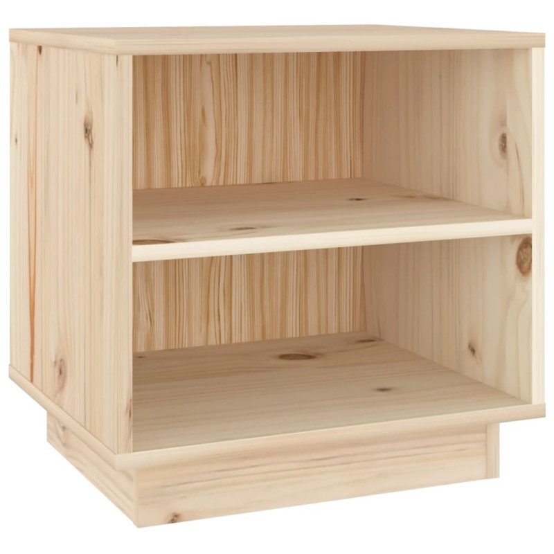 vidaXL Nočný stolík 40x34x40 cm masívne borovicové drevo