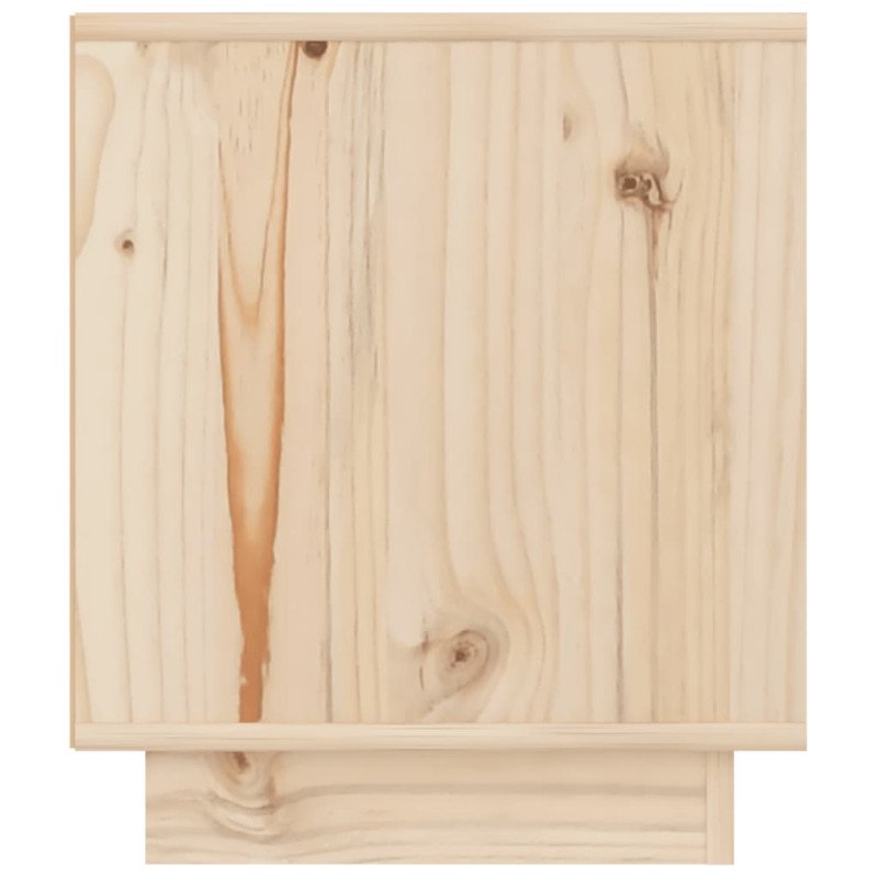 vidaXL Nočný stolík 40x34x40 cm masívne borovicové drevo