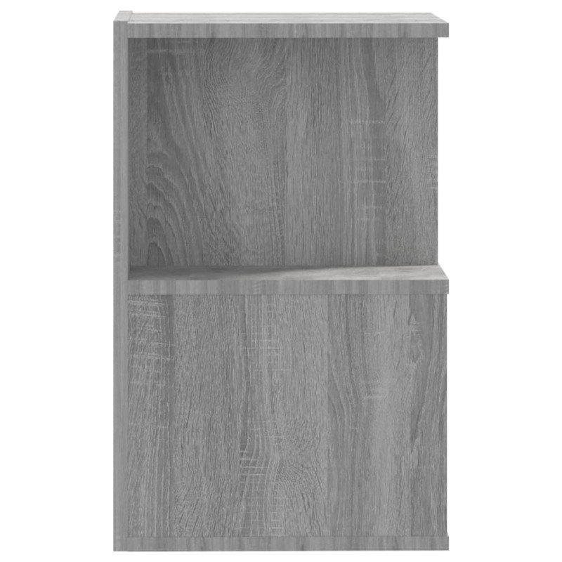 vidaXL Nočný stolík sivý sonoma 35x35x55 cm spracované drevo