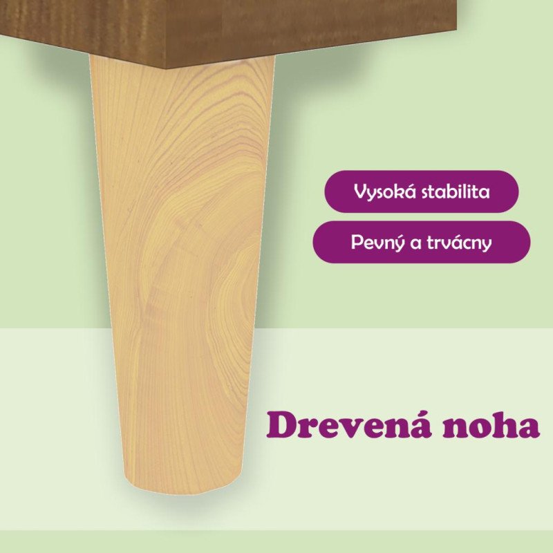 vidaXL Nočný stolík hnedý dub 40x35x47 cm