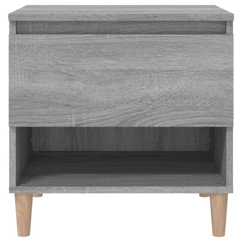 vidaXL Nočné stolíky 2 ks sivý dub sonoma 50x46x50 spracované drevo