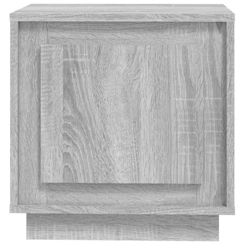 vidaXL Nočné stolíky 2 ks sivé sonoma 44x35x45 cm spracované drevo