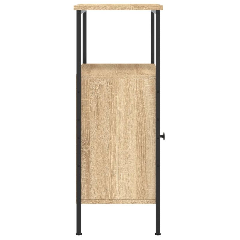 vidaXL Nočné stolíky 2 ks dub sonoma 41x31x80 cm kompozitné drevo