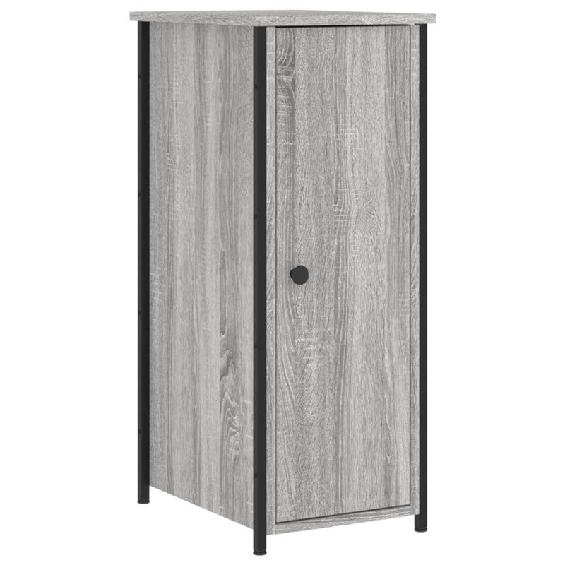 vidaXL Nočné stolíky 2 ks sivé sonoma 32x42x80 cm kompozitné drevo