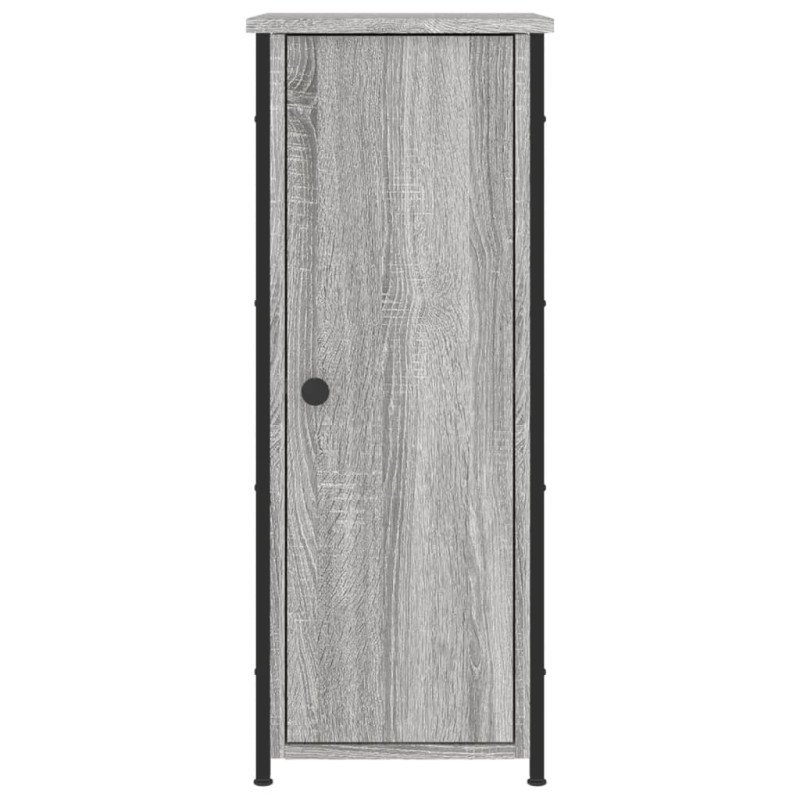 vidaXL Nočné stolíky 2 ks sivé sonoma 32x42x80 cm kompozitné drevo