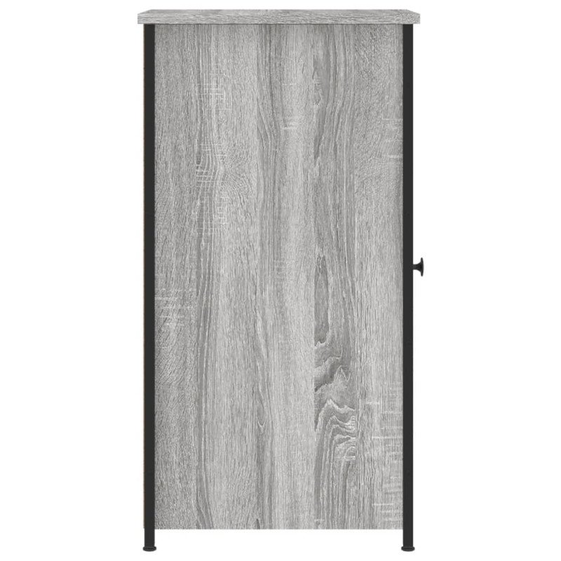 vidaXL Nočné stolíky 2 ks sivé sonoma 32x42x80 cm kompozitné drevo