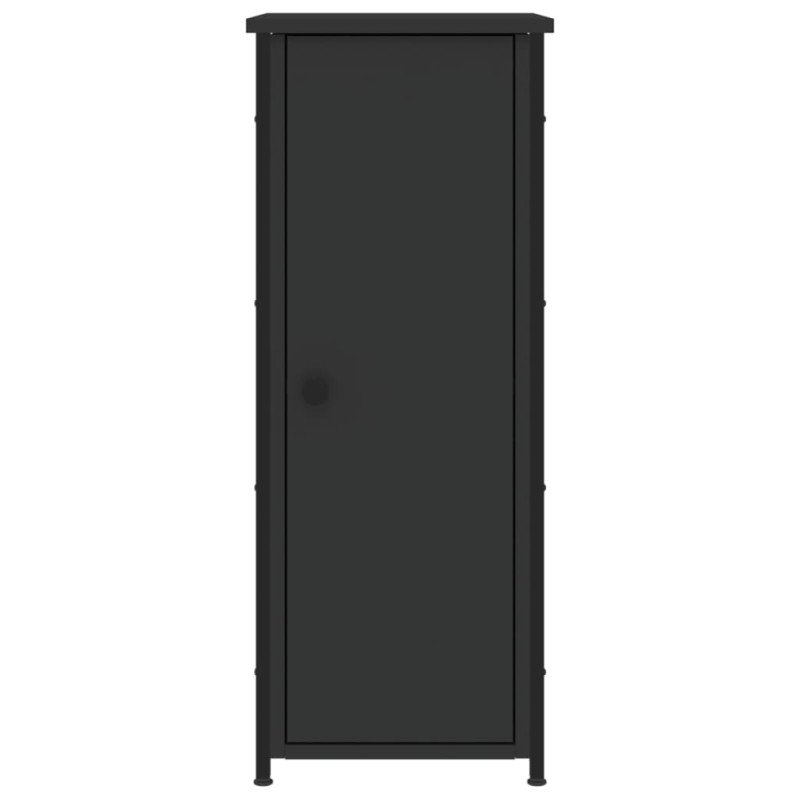 vidaXL Nočné stolíky 2 ks čierne 32x42x80 cm kompozitné drevo
