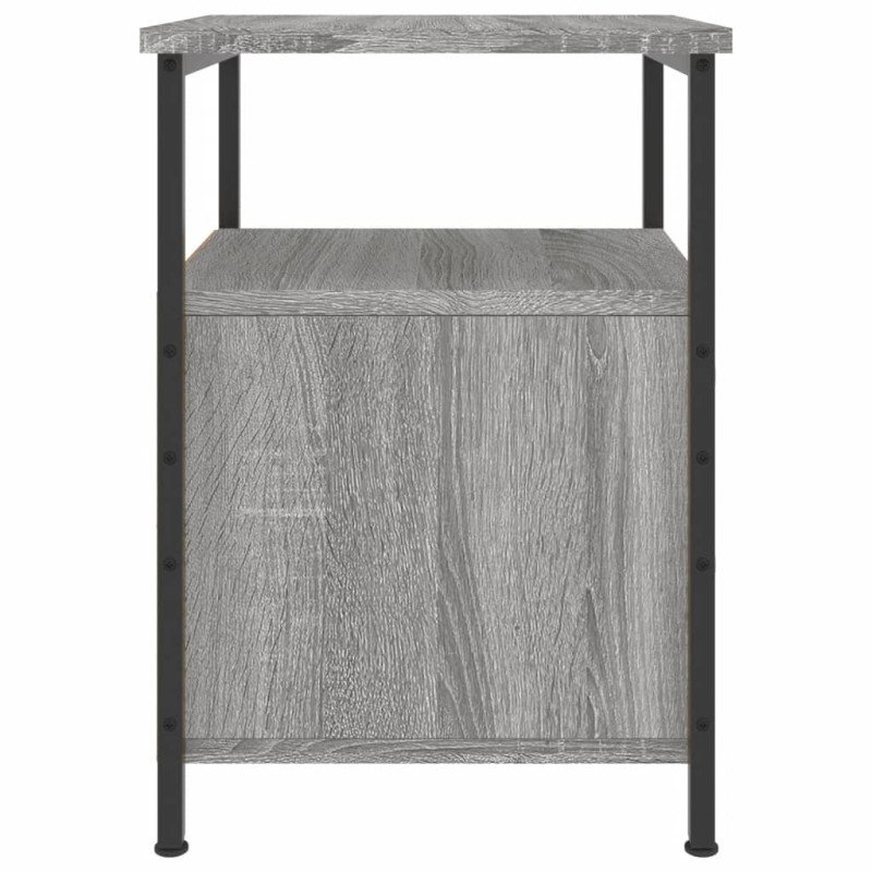 vidaXL Nočné stolíky 2ks sivý dub sonoma 34x35,5x50cm kompozitné drevo