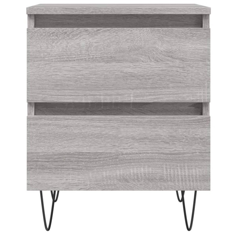 vidaXL Nočný stolík divý dub sonoma 40x35x50 cm kompozitné drevo