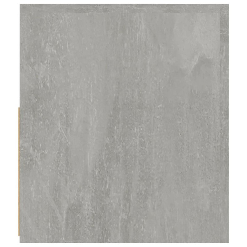 vidaXL Nočné stolíky 2 ks s LED, betónovo sivé 60x35x40 cm