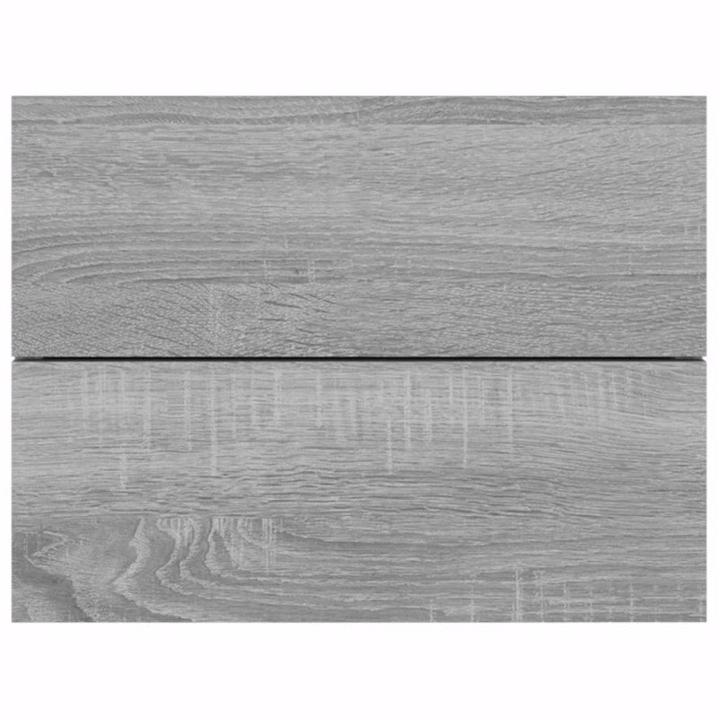 vidaXL Nočné stolíky 2 ks sivý dub sonoma 40x30x30 cm spracované drevo
