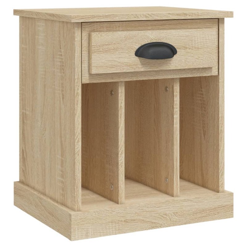 vidaXL Nočné stolíky 2 ks dub sonoma 43x36x50 cm