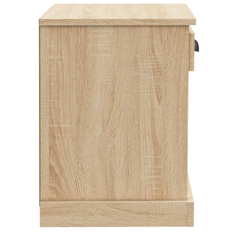 vidaXL Nočné stolíky 2 ks dub sonoma 43x36x50 cm