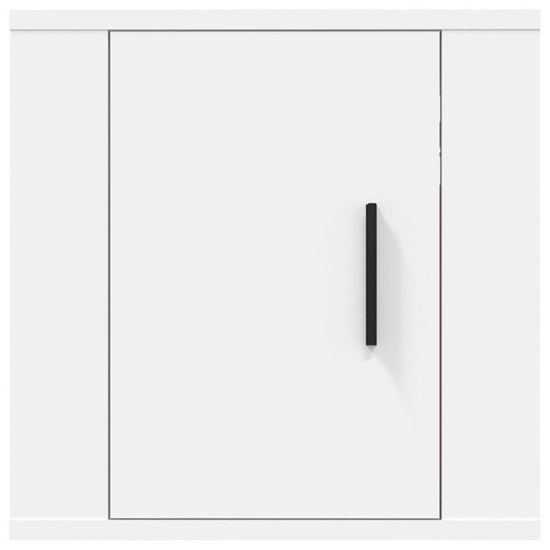 vidaXL Nástenná TV skrinka biela 40x34,5x40 cm