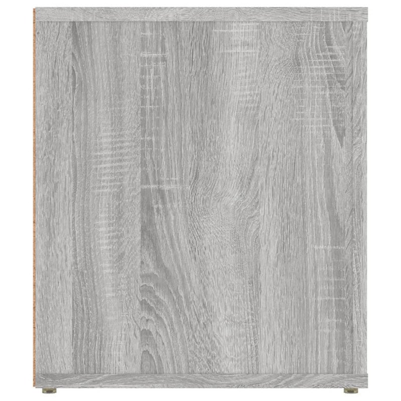 vidaXL TV skrinka sivý dub sonoma 100x35x40 cm spracované drevo