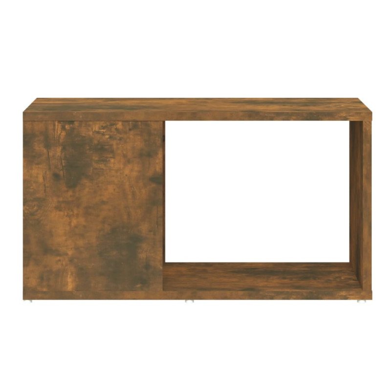 vidaXL TV skrinka dymový dub 60x24x32 cm spracované drevo