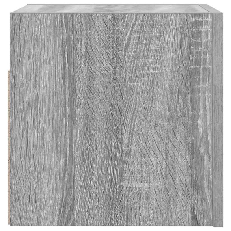 vidaXL Nástenné TV skrinky 2 ks sivé sonoma 30,5x30x30 cm