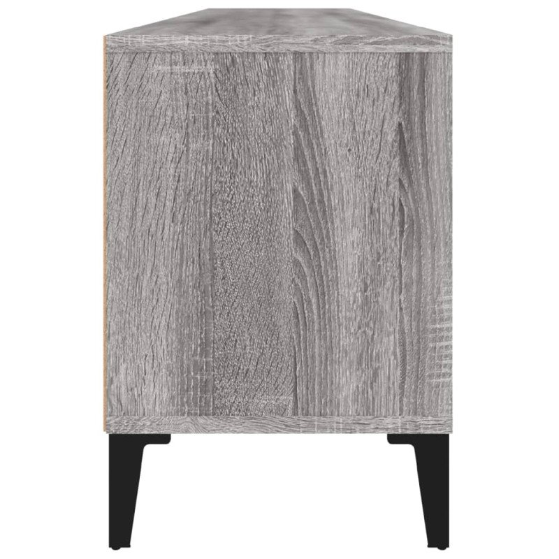 vidaXL TV skrinka sivý dub sonoma 150x30x44,5 cm kompozitné drevo