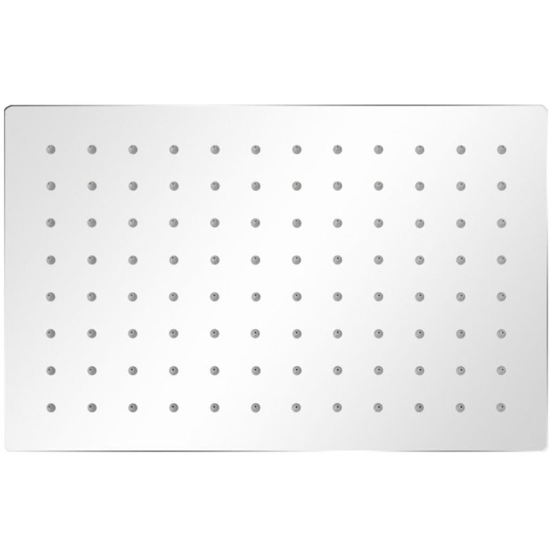 vidaXL Sprchová hlavica 2 ks nehrdzavejúca oceľ 20x30 cm