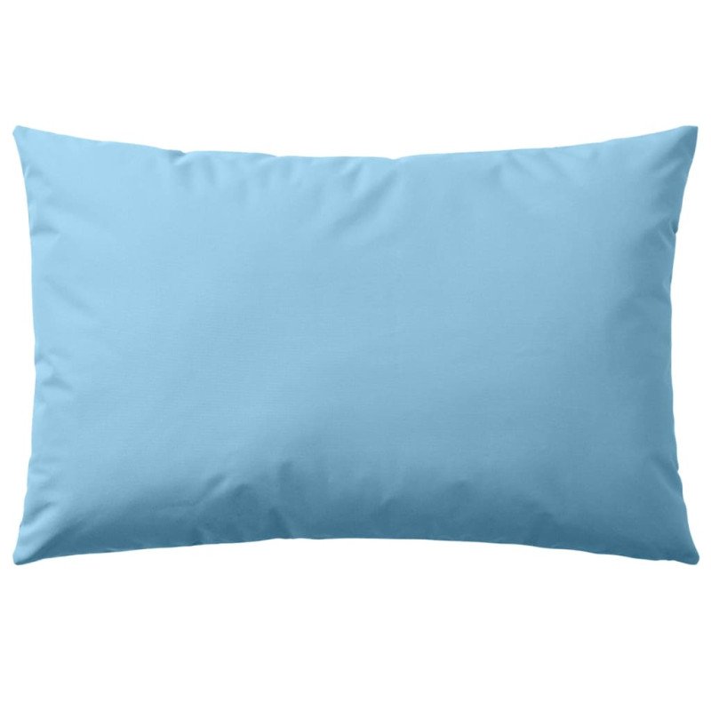 vidaXL Vankúše do exteriéru 2 ks 60x40 cm bledomodré