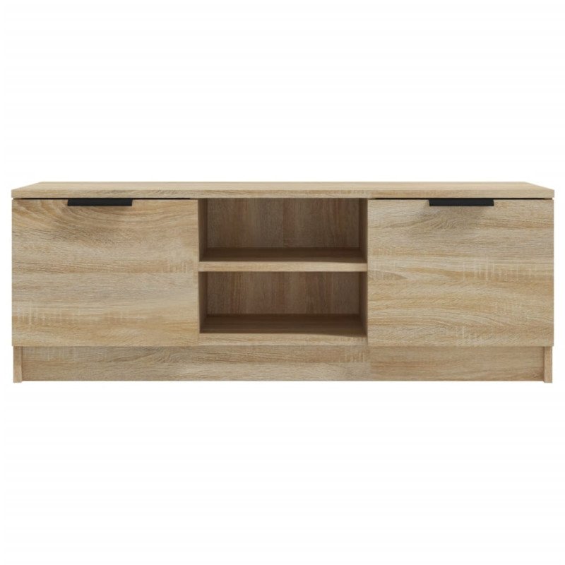 vidaXL TV skrinka, dub sonoma 102x35x36,5 cm, kompozitné drevo