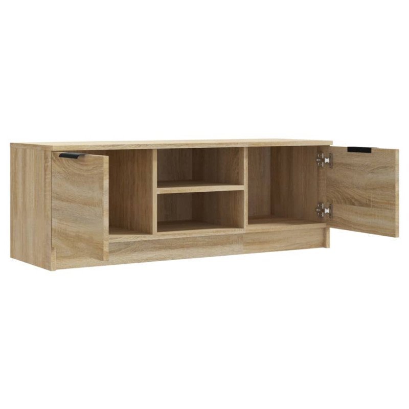 vidaXL TV skrinka, dub sonoma 102x35x36,5 cm, kompozitné drevo