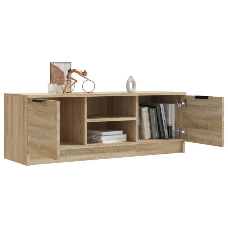 vidaXL TV skrinka, dub sonoma 102x35x36,5 cm, kompozitné drevo