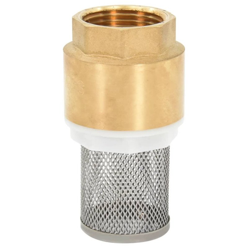 vidaXL Odsávacia hadica s mosadznými spojkami, čierna 1,1" 5 m, PVC