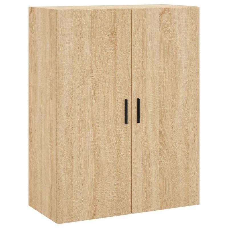 vidaXL Nástenné skrinky 2 ks dub sonoma 69,5x34x90 cm