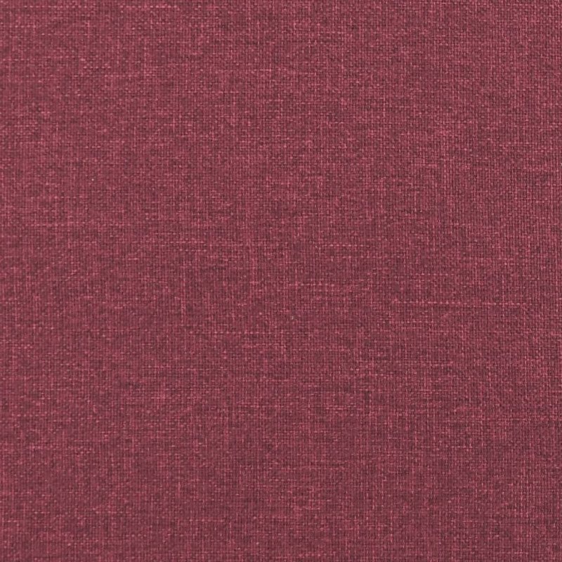 vidaXL 2-miestna pohovka s vankúšmi vínovočervená 120 cm látka
