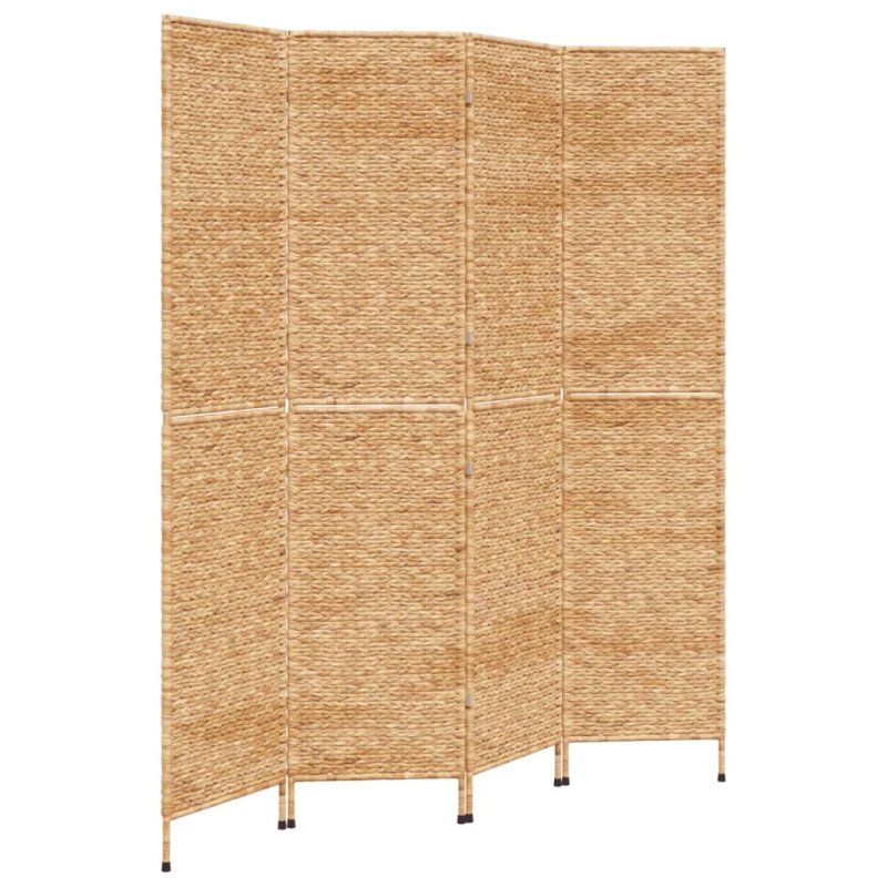 vidaXL Paraván 4-panelový 163x180 cm vodný hyacint