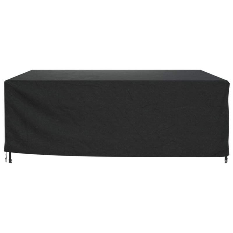 vidaXL Poťah na záhradný nábytok čierny 260x260x90 cm vodotesný 420D