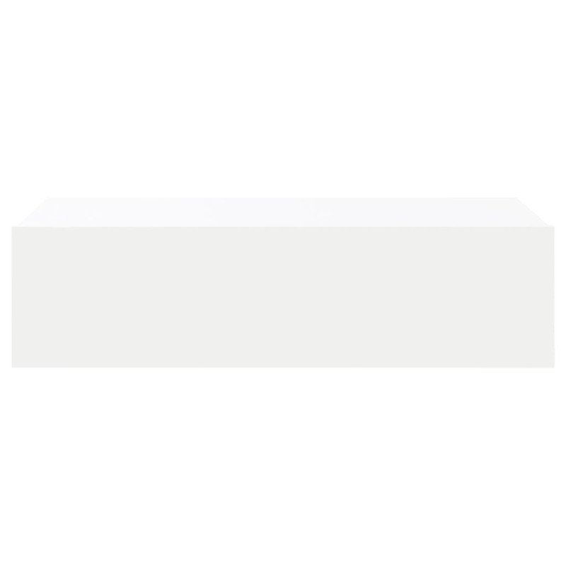 vidaXL TV skrinka s LED svetlami biela 60x35x15,5 cm