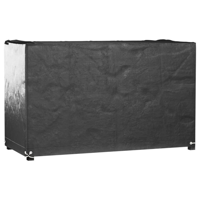 vidaXL Obaly na záhradný nábytok 2 ks 8 očiek 160x120x75cm obdĺžnikový