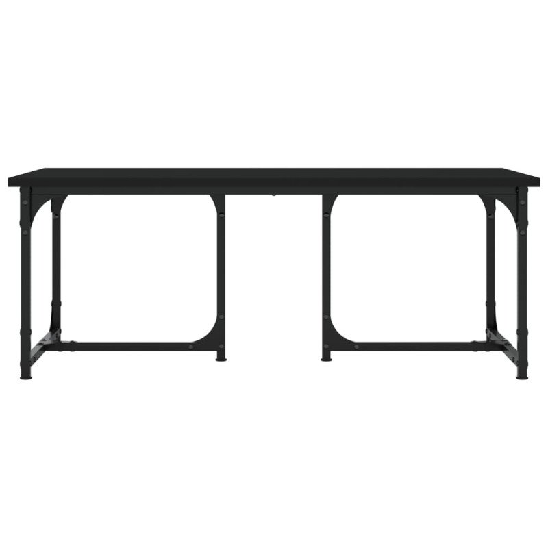 vidaXL Konferenčný stolík čierny 90x50x35 cm kompozitné drevo