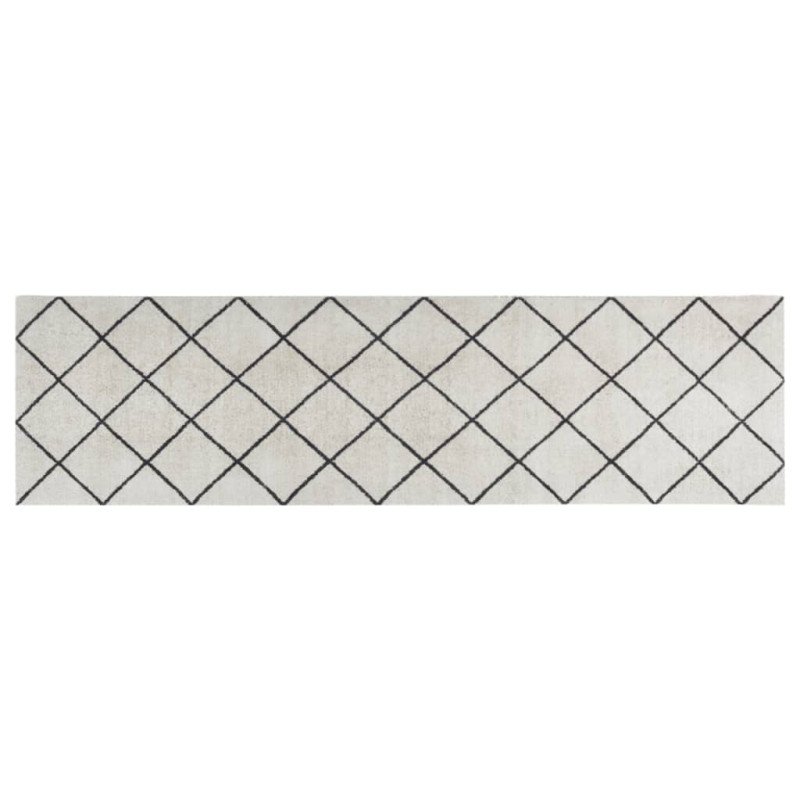 vidaXL Kuchynský koberec umývateľný štvorec 45x150 cm zamat