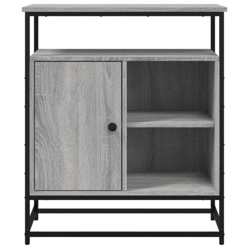 vidaXL Komoda sivá sonoma 69x35x80 cm kompozitné drevo