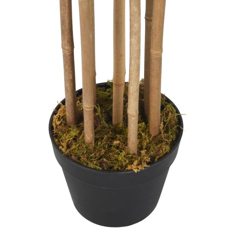vidaXL Umelý bambusový strom 1095 listov 180 cm zelený