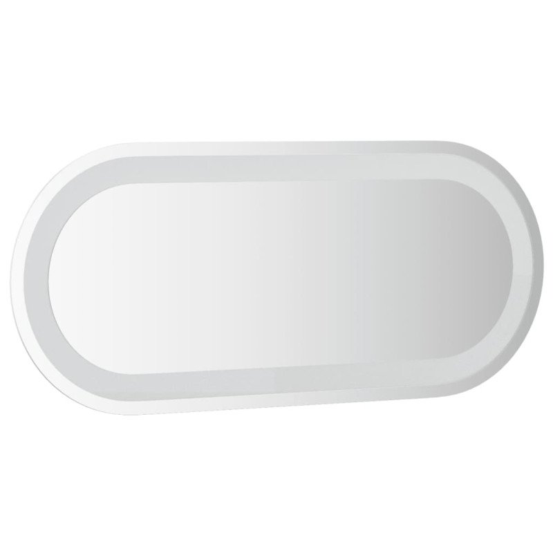 vidaXL LED kúpeľňové zrkadlo 70x30 cm oválne