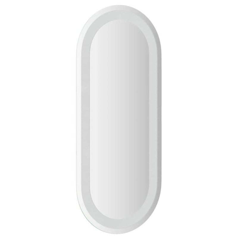 vidaXL LED kúpeľňové zrkadlo 70x30 cm oválne