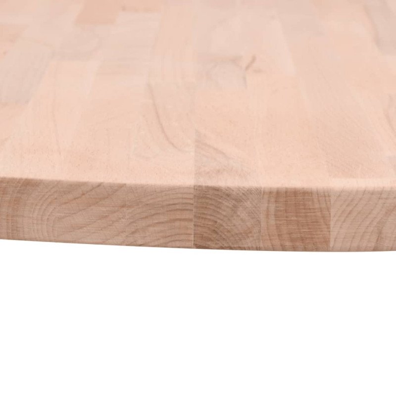 vidaXL Stolová doska Ø60x1,5 cm okrúhla masívny buk