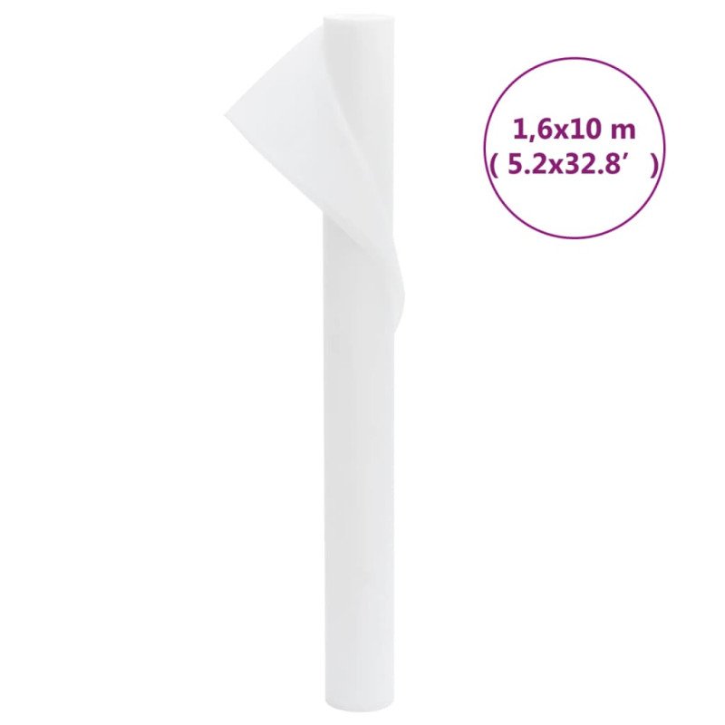 vidaXL Fólia na rastliny 70 g/m² 10x1,6 m