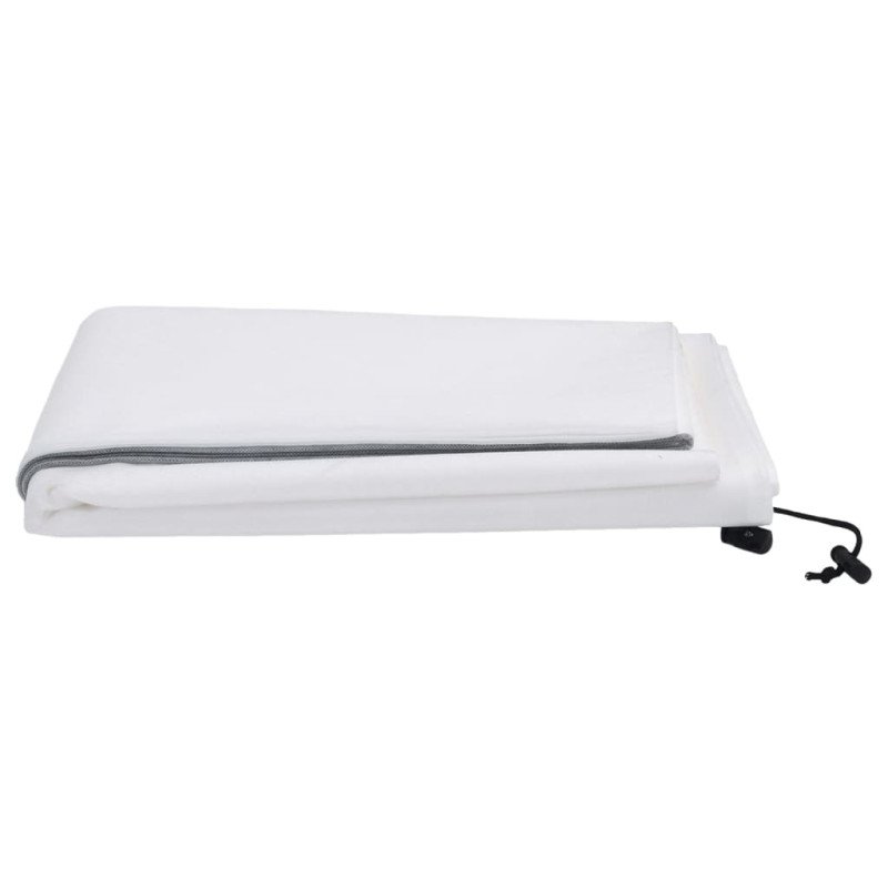 vidaXL Flísové kryty na rastliny so zipsom 4 ks 70 g/m² 2,36x2 m