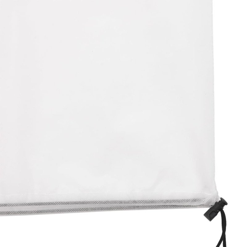 vidaXL Flísové kryty na rastliny so zipsom 4 ks 70 g/m² 2,36x2 m